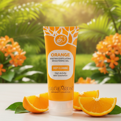 Orange Enzymes Exfoliating Gel. Buy 1 Get 2 Free.