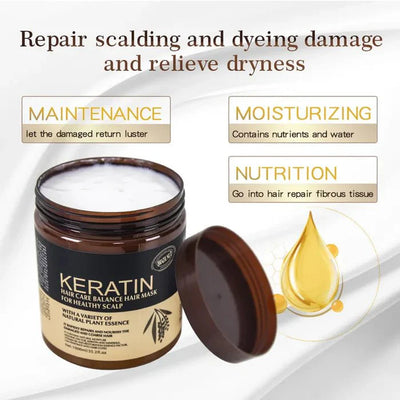 Pack Of 02 | Sealed Packed | Karseell Hair Mask Collagen Treatment Cream